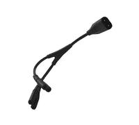 (As show, One size) IEC320 C8 to 2X C7 Y Split AC Power Cord, 1 in 2 Out AC Power Cable