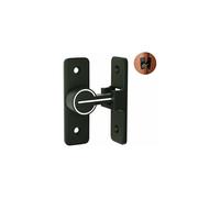 (As show, One size) Illuminated Sliding Interior Door Lock, 90 Swing Door Hook Latch, Anti-Theft Hasp Buckle Lock Bolt, for Door, Window (90 Degrees)