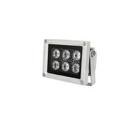(As show, One size) Infrared Illuminator, 850nm 6 LEDs 130 Feet 60 Degree Wide Angle IR Illuminator for Night Vision,Waterproof LED Infrared Light for CCTV Camera, Securi