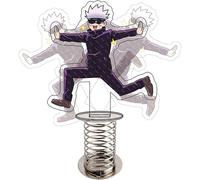 (As show, One size) Jujutsu Kaisen Spring Shake Stand Sign Gojo Satoru Itadori Yuji Acrylic 2 Sides