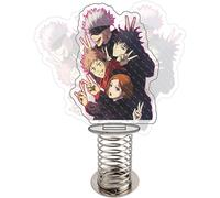 (As show, One size) Jujutsu Kaisen Spring Shake Stand Sign Gojo Satoru Itadori Yuji Acrylic 2 Sides