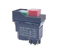 (As show, One size) Kjd17 6 Pins Electromagnetic Start Push Button Switches 15a Ac250v Ip55 Waterproof Equipment Safety