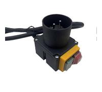 (As show, One size) KOA7 250V 16A Wood Splitting Machine Electromagnetic Button Switch HCK3T Log Cutting Machine