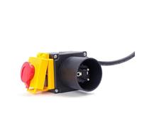 (As show, One size) KOA7 250V 16A Wood Splitting Machine Solenoid Push Button Switch HCK3T Log Cutting Machine