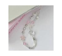 (As show, One size) Korean Y2k Phone Lanyard Kawaii Heart Star Buttfly Style Phone Pendant Bear Sweet Cool Girl Phone Chain