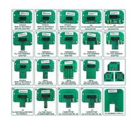 (As show, One size) KTM BDM 22 Piece KTAG KESS BDM Adapter Frame Adapter Set KTM Dimport BDM Probe Set