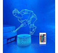 (As show, One size) Lampeez Kids Basketball Player 3D Night Light Optical Illusion Lamp