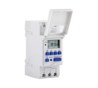 (As show, One size) LCD Timer Weekly Digital Electric Timer Timer Switch 15A(220V)