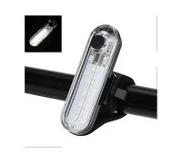 (As show, One size) LED bicycle tail light , bright bicycle safety flashlight at the back of bicyclewhite