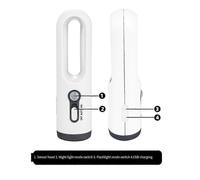 (As show, One size) LED Motion Sensor Night Light 2-In-1 Portable Flashlight with Dusk to Dawn Sensor for Bedroom Bathroom Reading Camping