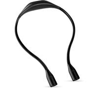 (As show, One size) LED Reading Light, LED Neck Lamp with 3 Light Colors for Reading, Knitting, Camping, Repairing, 1000mAh Battery Black