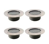 (As show, One size) LED Solar Spotlights Waterproof IP65 for Garden Lawn, Cool White Pack of 4