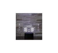 (As show, One size) Led Taj Mahal, India 3D Night Light,Kids Night Lights 16-Color Dimmable with Remote Smart Touch,Christmas and Birthday Gifts for Boys and Kids