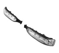 (As show, One size) Left and Right Side Mirror Indicator LED Turn Signal 1638200521 1638200621 compatible with W163 2002-2005 ML Class