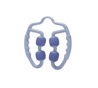 (As show, One size) Leg Muscle Roller, Relieve Muscle Soreness, Thigh Calf Massage Roller Arm Elbow Fascia Hamstring (Water drop dream blue)