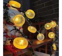 (As show, One size) Lemon Decor String Lights, 10ft 20 Led, Fairy Night Lights for Home/Bedroom/Wedding/Party/Garden Decoration and so on
