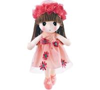 (As show, One size) Liangnv Kawaii Flower Fairy Stuffed Soft Plush Toy Doll Girls Gift , 18 Inch ( Pink )