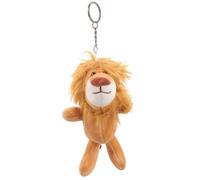 (As show, One size) Lion Keychain Plush Doll Pendant Bag Charm Plush Keychain Pendant Backpack Decor