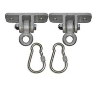 (As show, One size) Locking Snap Hooks | Heavy Duty Swing Hook Hangers Trapeze Sets | Static Tension 5000 Lb Capacity