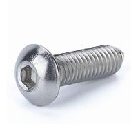 (As show, One size) M3/M4/M5/M6/M8/M10 Pan Head Screws A2 Stainless Steel
