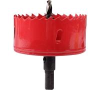 (As show, One size) M42 HSS Bi-Metal Hole Saw 95mm, Hole Saw for Iron, Aluminum, Wood, Drywall, Pipe, Plastic, Fiberboard