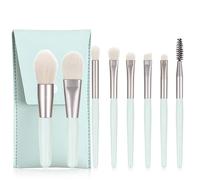 (As show, One size) Makeup Brushes with Bag, 8PCS Professional Makeup Brush Set, Travel Size Cosmetic Brushes Kit for Face Foundation Blush