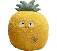 (As show, One size) Mango Plush Toy Pillow Adorable Soft Fruit Stuffed Animal With Smile Face And Cute Expression Pretty Sweet Gifts For Kids Boys 17.7 Inches