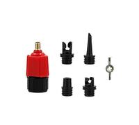 (As show, One size) Manner Sup Paddle Air Nozzle Air Valve Rubber Boat Canoe Changeover Car Pump Adapter Multi Connector