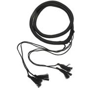 (As show, One size) Men Arab Head Scarf Rope Turban Headband Middle East Desert Head Wrap Headband