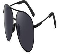 (As show, One size) Men's Classic Aviator Glasses UV400 Protection Polarized Sunglasses