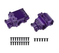 (As show, One size) Metal Differential Gearbox Housing Cover compatible withWltoys 144001 124019 124018 RC Car Upgrade Parts Acces