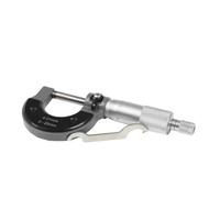 (As show, One size) Micrometer 0 to 25mm 0.01 Accuracy Heat Shield Micrometer Caliper with Comfortable Handle