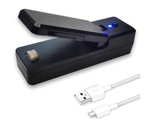 (As show, One size) Mini Heat Sealer for Bags Chargeable, Plastic Bag Sealer Heat Sealer, Mini Sealer for Plastic Bags, 2 In 1 Sealer And Cutter, Food Saver Portable Vacu