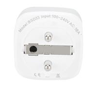 (As show, One size) Mini Smart Socket Plug WiFi Socket Timing Switch Voice Control Works Mobile Phone Timer 16A