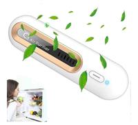(As show, One size) Mini USB Fridge Deodorizer, Ozone Denerateur Air Purifier, Fridge Deodorizer, Fridge Odor Remover, Odor Destroyer for Fridge, Car, Shoe Cabinet, Wardr