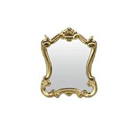 (As show, One size) Miniature European Mirror Model Retro Dressing Mirror Mini Furniture Accessory