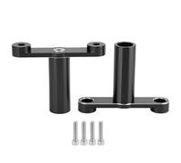 (As show, One size) Motorcycle Headlight Bracket Front Compatiblek Light Mount Fit Compatible YAMAHA TMAX530/ TMAX530 SX/DXBlack