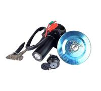 (As show, One size) Motorcycle Scooter Ybr125 Electric Ignition Switch Lock Set Door Lock Tank Cap For 125cc Ybr 125