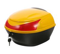(As show, One size) Motorcycle Tail Box Small Motorcycle Rear Storage Box Universal Motorcycle Trunk