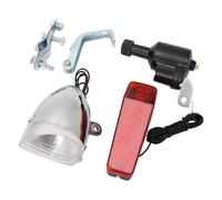 (As show, One size) Motorized Bike Bicycle Friction Dynamo Generator for Head Tail Light With Acesso