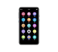 (As show, One size) MP4 Music Player 4.0-Inch Full-Screen Press MP3 Player Bluetooth 5.0 Walkman HiFi Sound Quality