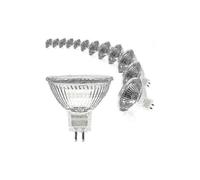 (As show, One size) Mr16 Spot Light Bulb 12v 20w Bulb Gu5.3 Bulb Dimmable 2 Pin Halogen Bulbs Warm White 2700k Pack of 12 (mr16-20w-12p) [xh]