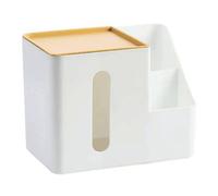 (As show, One size) Multifunctional Tissue Box Facial Tissue Holder BAOPENG