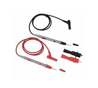 (As show, One size) Multimeter Test Kit 1000V 20A Digital Electronic Probe Lead Set with Alligator Clips and Banana Plug for Multimeter Clamp