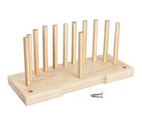 (As show, One size) Multipurpose Bow Maker for Ribbon Wooden Bow Making Tool for Ribbon Crafts DIY Decoration for Christmas Valentine's Day Other