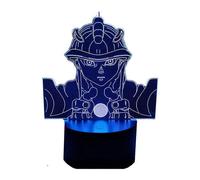 (As show, One size) New Anime Roles 3D Lamp Led Lamp Kulolo Lushilufelu Figure Night Light 7/16 Color Remote Touch Switch USB Light Xmas Decorative Lights Gifts Toy (Meru
