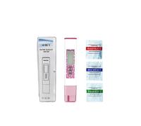 (As show, One size) New pen ph / tds / EC / Temperature four in one Multi - function test Pen red