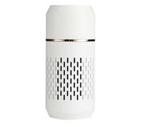 (As show, One size) New product car air purifier mini - portable deodorant car formaldehyde purification White