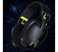 (As show, One size) Onikuma B2 Bluetooth 5.3 Gaming Headset, 2.4GHz USB Gaming Headphones with Mic,Ergonomic Wireless Headphones Black