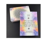 (As show, One size) Oracle The Secret Language Of Light Tarot Oracle Card Board Deck Games Playing Cards For Party Game39pcs Ts38